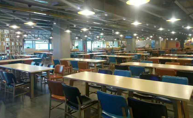 成都英特尔职工食堂TXVLOGCOM糖心官网设备图片，餐厅图
